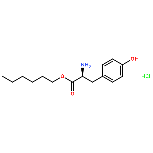 L-Tyrosine, hexyl ester, hydrochloride