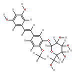 rhapontigenin 3'-O-beta-D-glucopyranoside