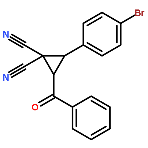 1,1-Cyclopropanedicarbonitrile, 2-benzoyl-3-(4-bromophenyl)-