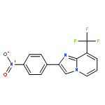 2-(4-nitrophenyl)-8-(trifluoromethyl)imidazo[1,2-a]pyridine