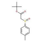 Acetic acid, [(S)-(4-methylphenyl)sulfinyl]-, 1,1-dimethylethyl ester