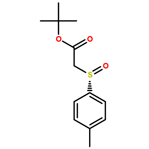 Acetic acid, [(S)-(4-methylphenyl)sulfinyl]-, 1,1-dimethylethyl ester