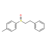 Benzene, 1-methyl-4-[(2-phenylethyl)sulfinyl]-