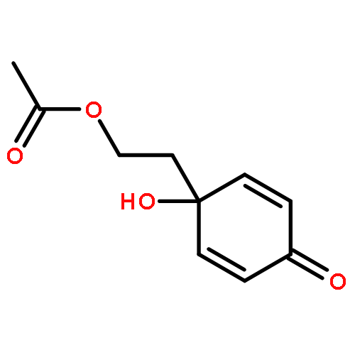 4-[2-(acetyloxy)ethyl]-4-hydroxy-2,5-cyclohexadien-1-one