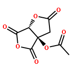 Furo[3,4-b]furan-2,4,6(3H)-trione, 3a-(acetyloxy)dihydro-, cis-