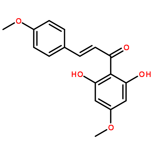 2-Propen-1-one,1-(2,6-dihydroxy-4-methoxyphenyl)-3-(4-methoxyphenyl)-, (2E)-