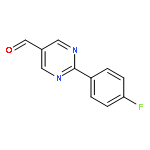 2-(4-fluorophenyl)pyrimidine-5-carbaldehyde