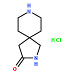 2,8-Diazaspiro[4.5]decan-3-one, hydrochloride (1:1)