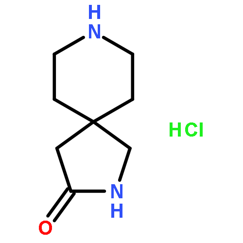 2,8-Diazaspiro[4.5]decan-3-one, hydrochloride (1:1)