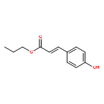 2-Propenoic acid, 3-(4-hydroxyphenyl)-, propyl ester