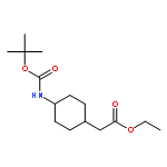 Ethyl trans-2-[4-(Boc-amino)cyclohexyl]acetate