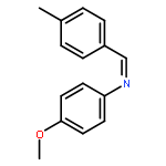 Benzenamine, 4-methoxy-N-[(4-methylphenyl)methylene]-, (Z)-