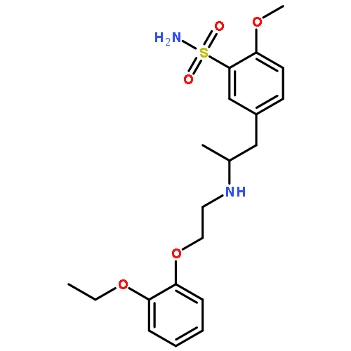 Benzenesulfonamide,5-[2-[[2-(2-ethoxyphenoxy)ethyl]amino]propyl]-2-methoxy-