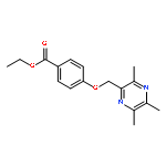 4-[(3,5,6-TRIMETHYL-2-PYRAZINYL)METHOXY]BENZOIC ACID ETHYL ESTER