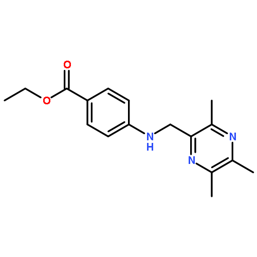 4-[[(3,5,6-TRIMETHYL-2-PYRAZINYL)METHYL]AMINO]BENZOIC ACID ETHYL ESTER