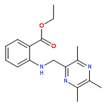 2-[[(3,5,6-TRIMETHYL-2-PYRAZINYL)METHYL]AMINO]BENZOIC ACID ETHYL ESTER