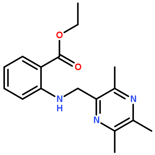 2-[[(3,5,6-TRIMETHYL-2-PYRAZINYL)METHYL]AMINO]BENZOIC ACID ETHYL ESTER