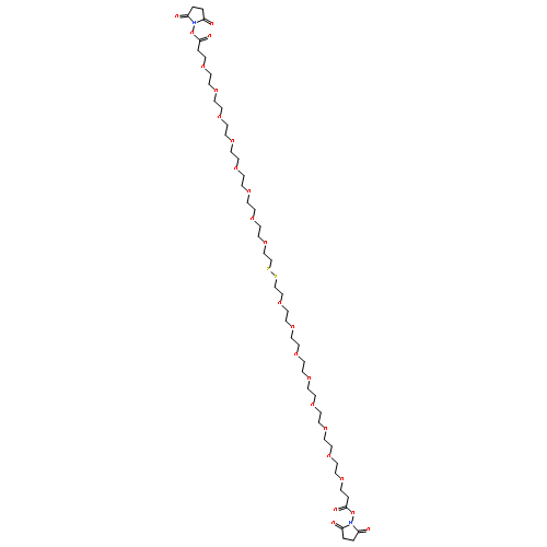 (2,5-dioxopyrrolidin-1-yl) 3-[2-[2-[2-[2-[2-[2-[2-[2-[2-[2-[2-[2-[2-[2-[2-[2-[3-(2,5-dioxopyrrolidin-1-yl)oxy-3-oxopropoxy]ethoxy]ethoxy]ethoxy]ethoxy]ethoxy]ethoxy]ethoxy]ethyldisulfanyl]ethoxy]ethoxy]ethoxy]ethoxy]ethoxy]ethoxy]ethoxy]ethoxy]propanoate