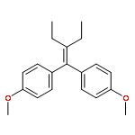 Benzene, 1,1'-(2-ethyl-1-butenylidene)bis[4-methoxy-