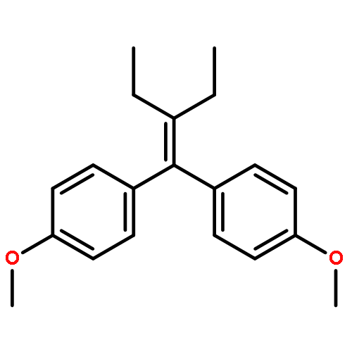 Benzene, 1,1'-(2-ethyl-1-butenylidene)bis[4-methoxy-