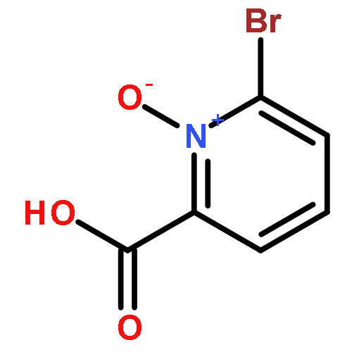 2-PYRIDINECARBOXYLIC ACID, 6-BROMO-, 1-OXIDE