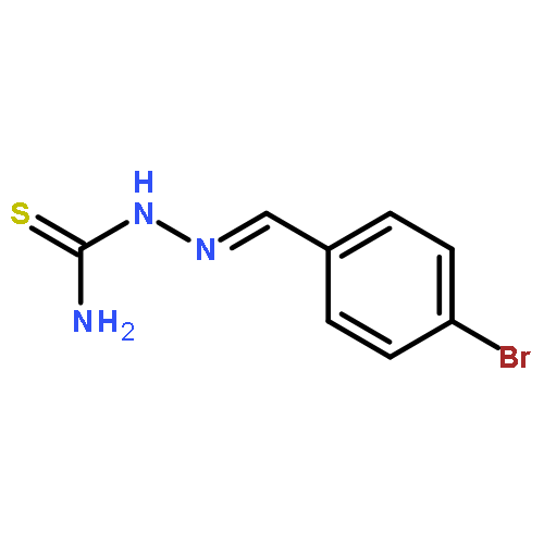 Hydrazinecarbothioamide, 2-[(4-bromophenyl)methylene]-, (E)-