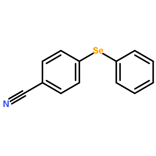 Benzonitrile, 4-(phenylseleno)-