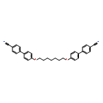 [1,1'-Biphenyl]-4-carbonitrile, 4',4'''-[1,7-heptanediylbis(oxy)]bis-