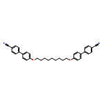 [1,1'-Biphenyl]-4-carbonitrile, 4',4'''-[1,9-nonanediylbis(oxy)]bis-