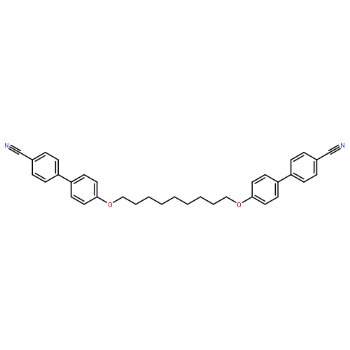 [1,1'-Biphenyl]-4-carbonitrile, 4',4'''-[1,9-nonanediylbis(oxy)]bis-