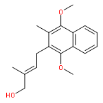 2-Buten-1-ol, 4-(1,4-dimethoxy-3-methyl-2-naphthalenyl)-2-methyl-, (E)-