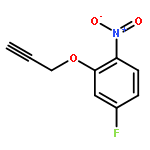 Benzene, 4-fluoro-1-nitro-2-(2-propynyloxy)-