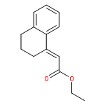 Acetic acid, (3,4-dihydro-1(2H)-naphthalenylidene)-, ethyl ester, (E)-