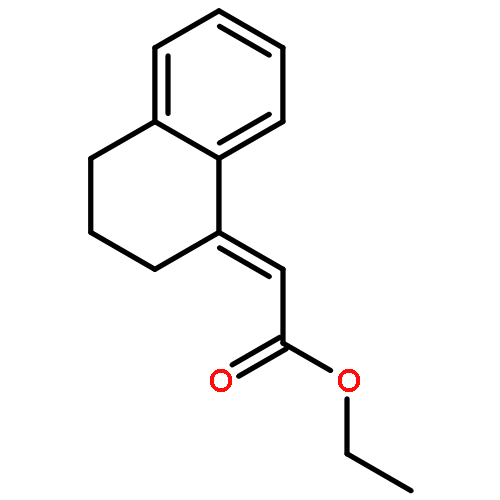 Acetic acid, (3,4-dihydro-1(2H)-naphthalenylidene)-, ethyl ester, (E)-