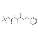 2-Propenoic acid,2-[[(1,1-dimethylethoxy)carbonyl]amino]-, phenylmethyl ester