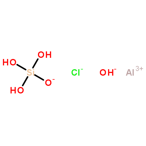 Aluminum chloride hydroxide silicate