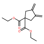 1,1-Cyclopentanedicarboxylic acid, 3,4-bis(methylene)-, diethyl ester