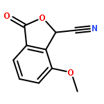 1-Isobenzofurancarbonitrile, 1,3-dihydro-7-methoxy-3-oxo-