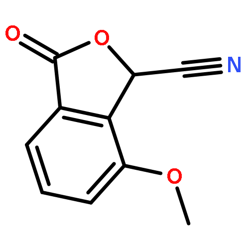 1-Isobenzofurancarbonitrile, 1,3-dihydro-7-methoxy-3-oxo-