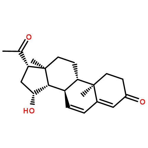 Pregna-4,6-diene-3,20-dione, 15-hydroxy-, (15b)-