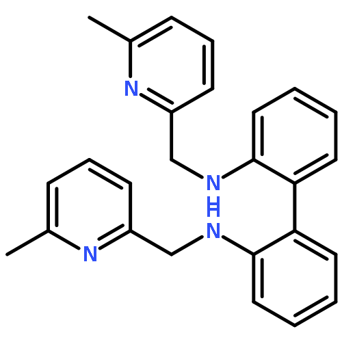 [1,1'-Biphenyl]-2,2'-diamine, N,N'-bis[(6-methyl-2-pyridinyl)methyl]-