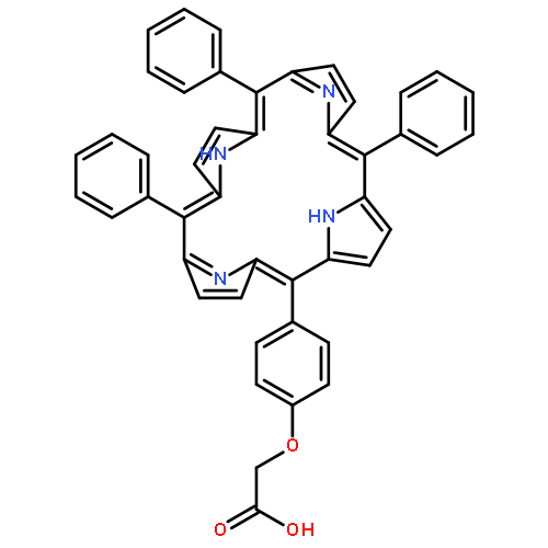 Acetic acid, [4-(10,15,20-triphenyl-21H,23H-porphin-5-yl)phenoxy]-