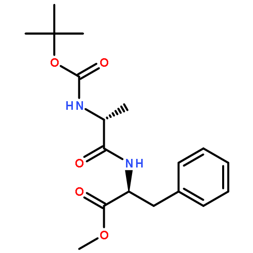 L-Phenylalanine, N-[(1,1-dimethylethoxy)carbonyl]-D-alanyl-, methyl ester