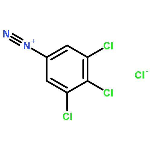 Benzenediazonium, 3,4,5-trichloro-, chloride