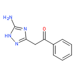 2-(5-Amino-1H-1,2,4-triazol-3-yl)-1-phenylethanone