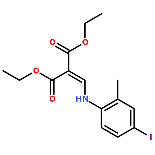 Diethyl {[(4-iodo-2-methylphenyl)amino]methylene}malonate