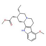 methyl 2-((2R,3S,12bS)-3-ethyl-8-methoxy-1,2,3,4,6,7,12,12b-octahydroindolo[2,3-a]quinolizin-2-yl)acetate