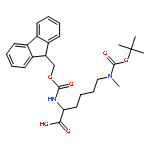 (S)-2-((((9H-Fluoren-9-yl)methoxy)carbonyl)amino)-6-((tert-butoxycarbonyl)(methyl)amino)hexanoic acid