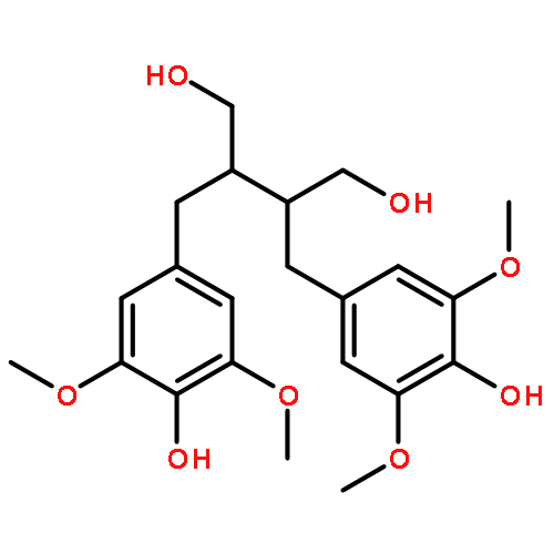 1,4-Butanediol, 2,3-bis[(4-hydroxy-3,5-dimethoxyphenyl)methyl]-