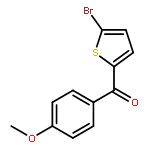 Methanone, (5-bromo-2-thienyl)(4-methoxyphenyl)-